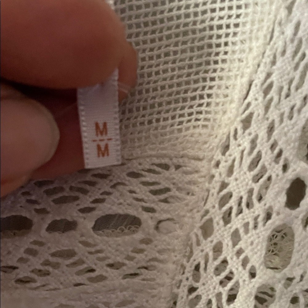 Free People White and Gray Long Sleeve Dress - Picture 2 of 10